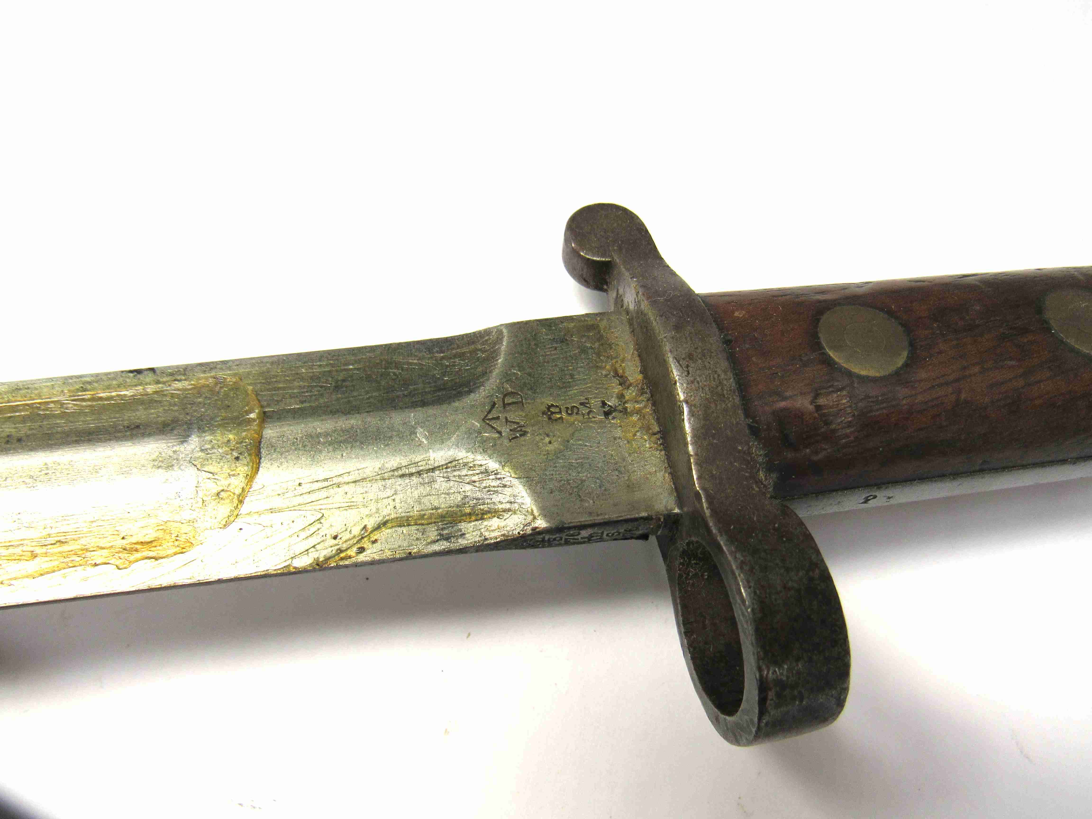 A Victorian 1888 pattern bayonet dated 97, - Image 3 of 3