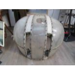 LANCASTER INTEREST: An original WWII Lancaster / STIRLING bomber gun turret canopy.