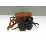 A pair of 1947 dated 2.5 x 50 10 degree field binoculars by A.