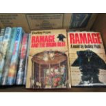 Dudley Pope, a complete set of 18 "Lord Ramage"series novels, all UK first editions,