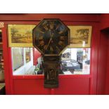 A 20th Century tavern clock in the 18th Century style,