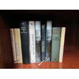 A group of modern first edition books: John Fowles , Grahame Greene, Graham Swift,