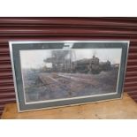 David Shepherd limited edition train print- Black Five Country 33/850