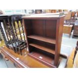 A Victorian mahogany 3 tier shelf