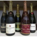 Rochet-Bocart Champagne Brut Rose, Remy-Pannier Champagne Brut,