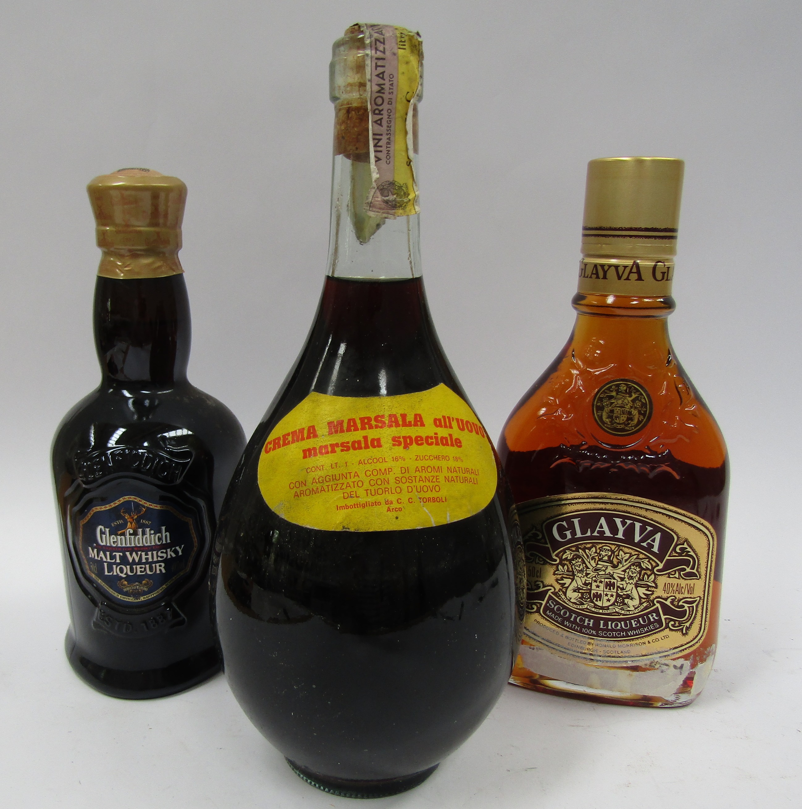 Glayva Scotch Liqueur 50cl, Glenfiddich Malt Whisky Liqueur 50cl,