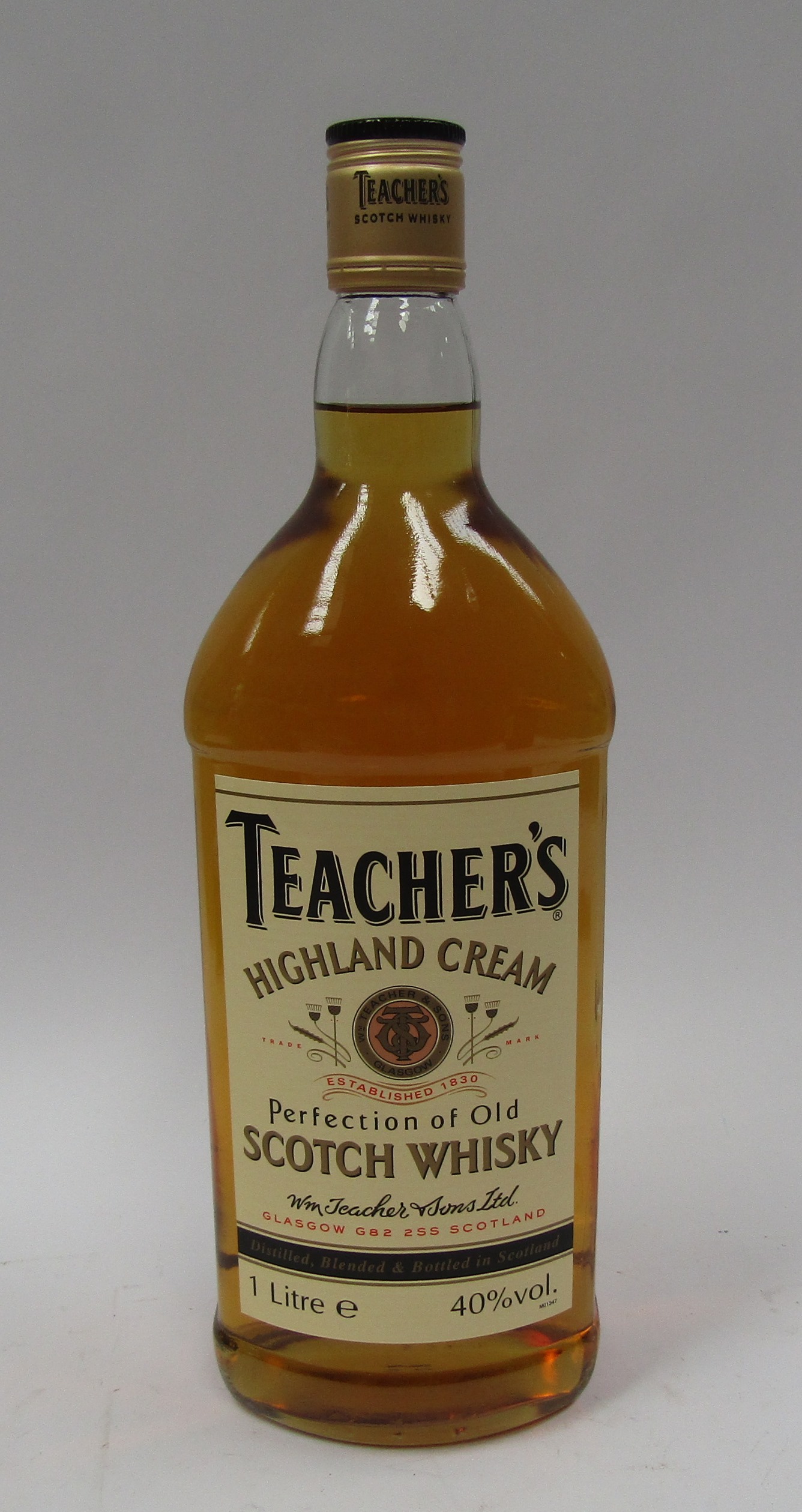 Teachers Highland Cream 1ltr