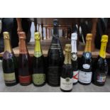 9 assorted bottles of Champagne and Sparkling including 1 x magnum,