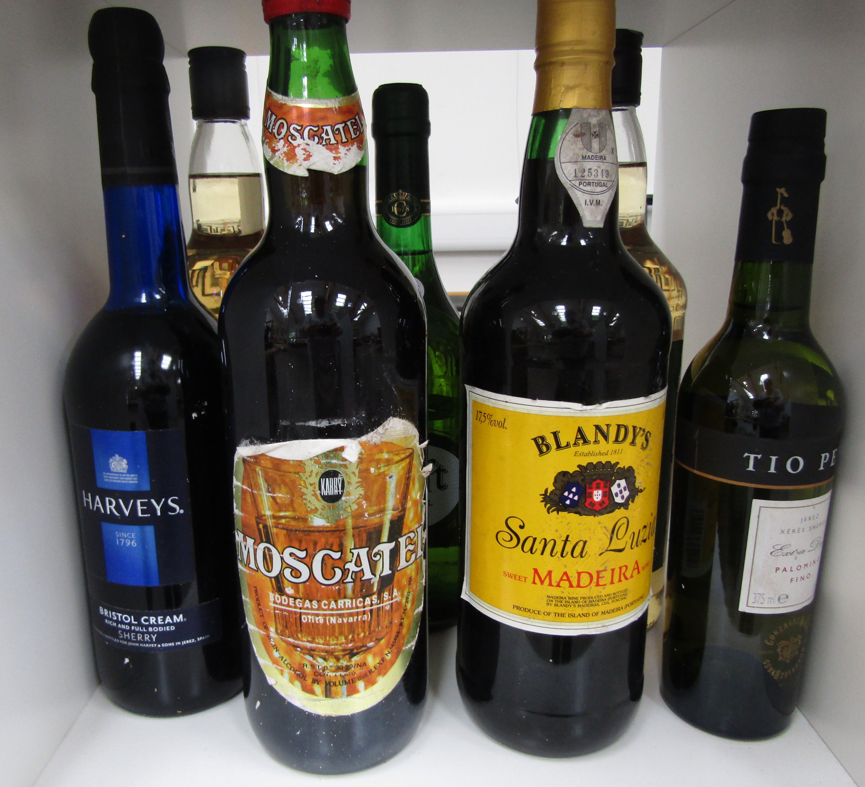 Blandy's Santa Luzia Madeira, Croft Original Sherry,