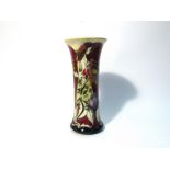 A Moorcroft Flower Maidens Trial pattern vase, designed by Paul Hilditch,