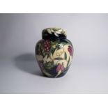 A Moorcroft The Tempest pattern ginger jar designed by Philip Gibson for B&W Thornton,