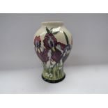 A Moorcroft "Duet" design vase by Nicola Slaney, 16cm tall,