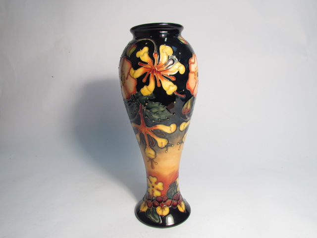 A Moorcroft Oberon pattern vase designed by Rachel Bishop, 27cm tall, - Image 2 of 3