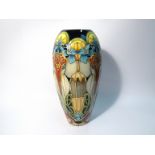 A Moorcroft Dasara elephant pattern vase, designed by Kerry Goodwin, limited edition, 120/200,