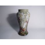 A Moorcroft Trial pattern vase dated 29.03.