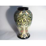 A Moorcroft The Caravan pattern vase designed by Rachel Bishop, limited edition 30/100 dated 2003,