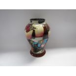 A Moorcroft Cloud Nine pattern vase 2006 designed by Emma Bossons, numbered 128,