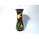 A Moorcroft Queens Choice pattern vase, designed by Emma Bossons,