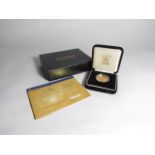The 2002 United Kingdom Gold proof Sovereign No 00555