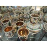 A Capodimonte Italy coffee set