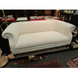 A Victorian style Chesterfield sofa