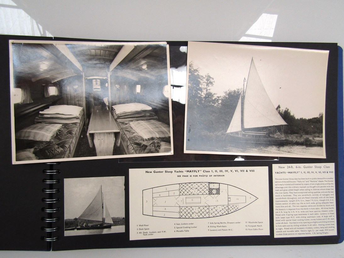 Two well put together photograph/scrap albums depicting exterior and interior of Ernest Collins & - Image 3 of 8