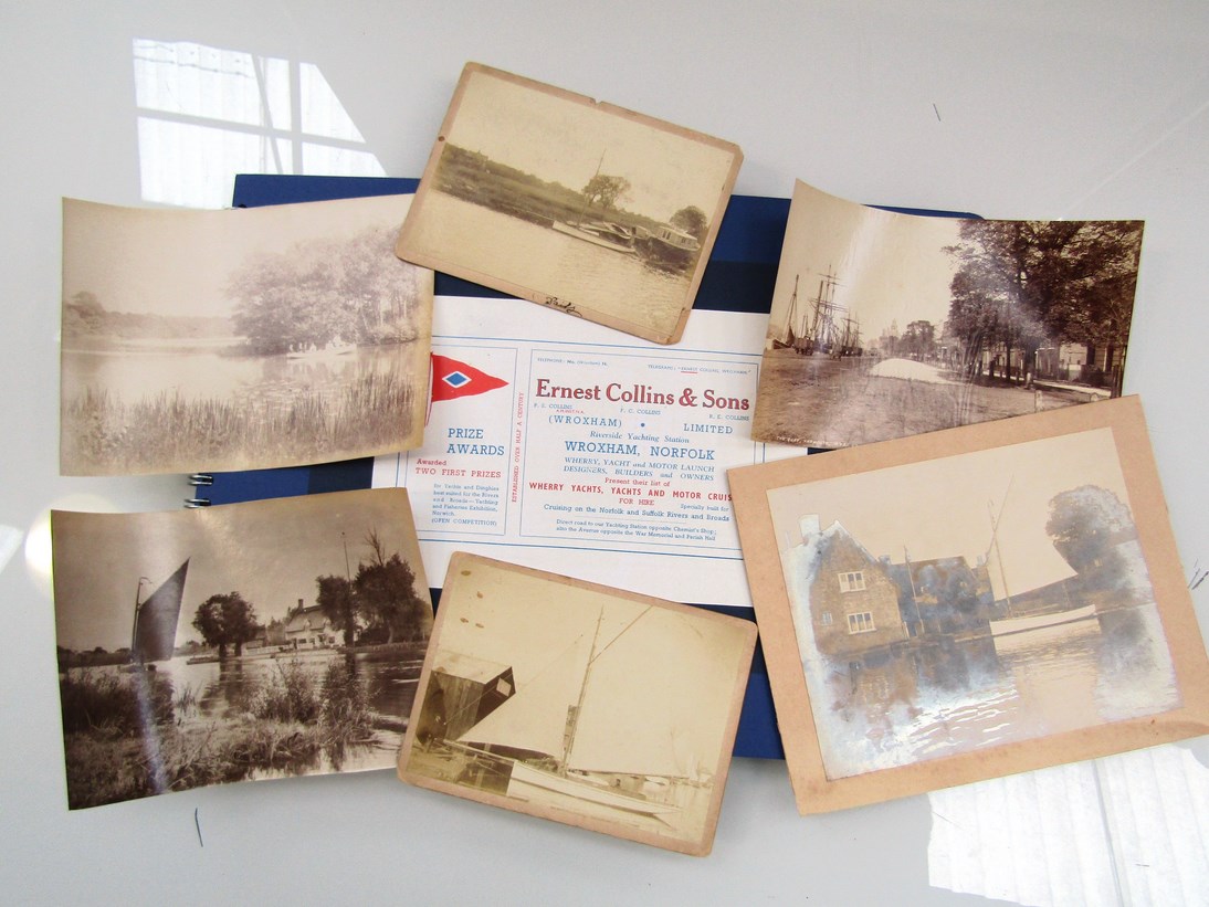 Two well put together photograph/scrap albums depicting exterior and interior of Ernest Collins & - Image 6 of 8