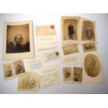 A collection of assorted 19th Century Military ephemera,