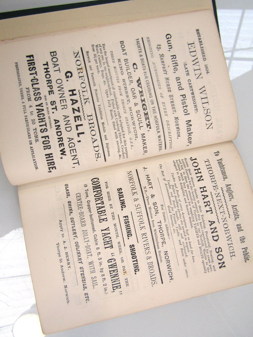 Arthur Henry Patterson: 'Broadland Scribblings: A Leisure- Hour Book for the Holidays', 1892, - Image 6 of 7