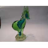 A Murano glass donkey,