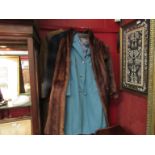 Four lady's vintage coats including fur