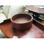 A teak salad bowl