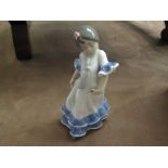 A Lladro figure of a Spanish girl,