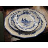 Royal Doulton Norfolk pattern plates