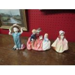 Three Royal Doulton figures - Dinky Do,