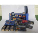 A collection of boxed Hornby-Dublo 00 gauge rolling stock, track, points,