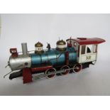 A Bachmann G gauge tank locomotive missing front bogie