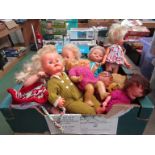 A collection of dolls