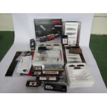 A boxed Marklin Mini-Club Z gauge set 81569 together with another Marklin Z gauge locomotive and