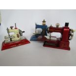Two Little Betty child's sewing machines and a Vulcan example (3)