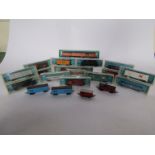 A boxed Rivarossi N gauge Santa Fe diesel locomotive,