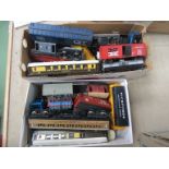 Two boxes of mixed 00 gauge rolling stock