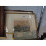 J. MACPHERSON (XIX) Two framed and glazed watercolours of Broads scenes.