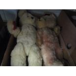 A Bell & Bell jointed teddy bear and another