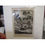 32 mounted book plate illustrations from Easops fables