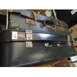 Two vintage suitcases