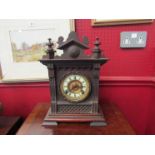 An early to mid 20th Century mantel clock