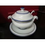 A large soup tureen