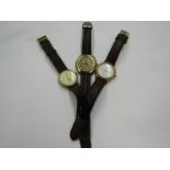 Three late 20th Century men's wristwatches including Rotary