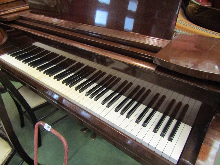 An early 20th Century baby grand piano - Image 3 of 3